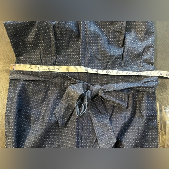 Black Swan Womens Wide Leg Buttons Angelica Jumpsuit Blue Size S NWT - Picture 13 of 16